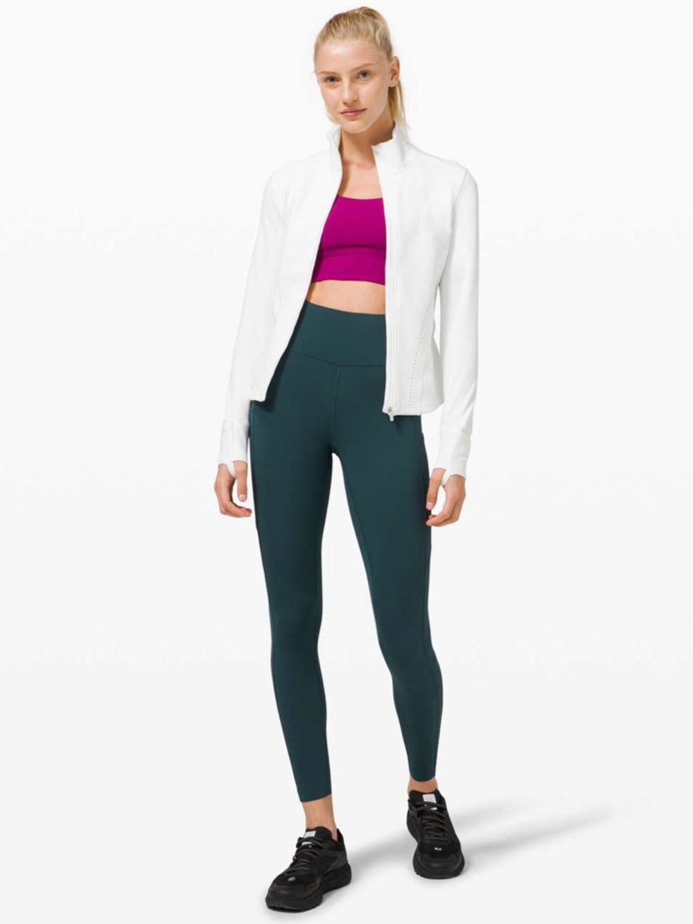 Lululemon Fast and Free High-Rise Tight 28” Submarine size 10